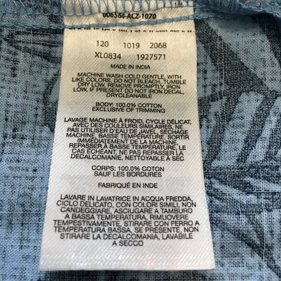 Columbia Sportswear Company Women's Sleeveless Blouse Size XL Blue - Picture 8 of 12